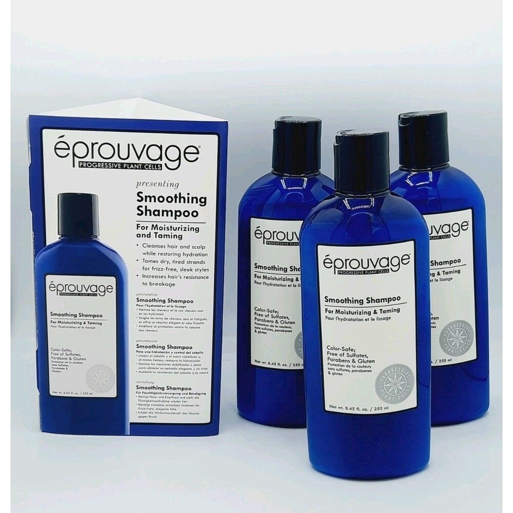 3 Eprouvage Smoothing Shampoo Moisturizing Taming COLOR SAFE SULFATE GLUTEN FREE